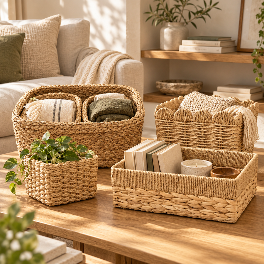 Handwoven Storage Baskets