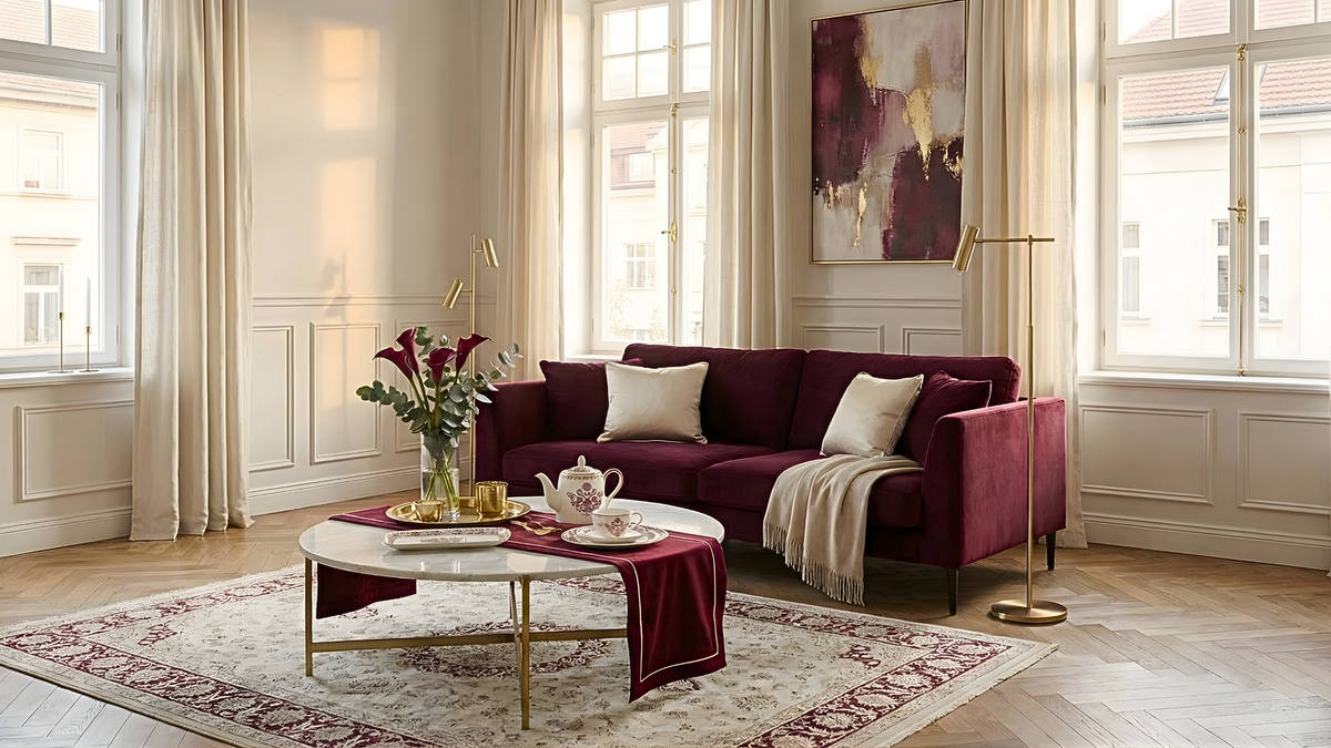 The Return of Depth: Why Burgundy is the Defining Hue of the 2026 Design Landscape