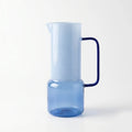 007-20 Luhpar Glass Jug 1.2L Blue Handle Serving Jug