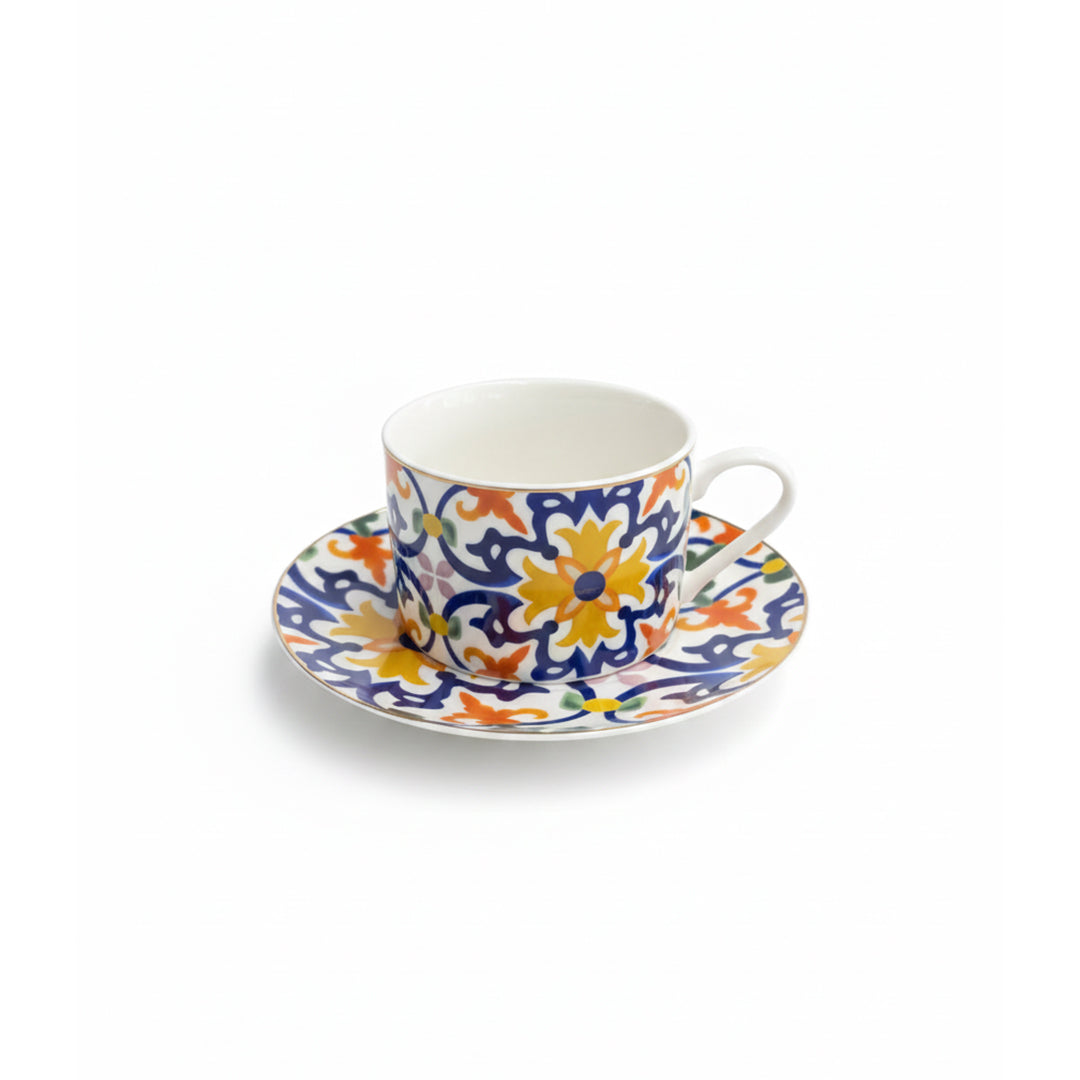 D24130D 200 ml Tea Cup & Saucer Set