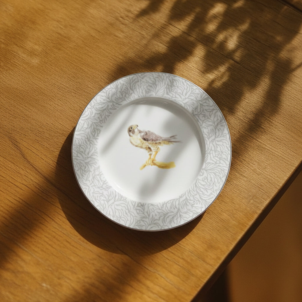 D25059 Flat Shape Dinner Plate 10.5