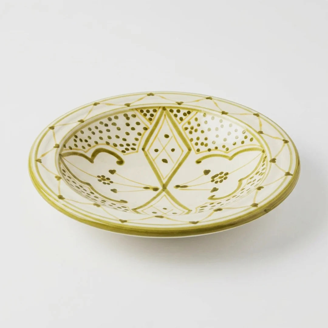 P-B 23 Medina Hand-Painted Ceramic Soup Plate – 23 cm