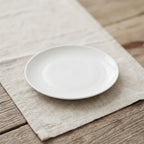 A12351 – Horeca Rimmed Plate White 10"