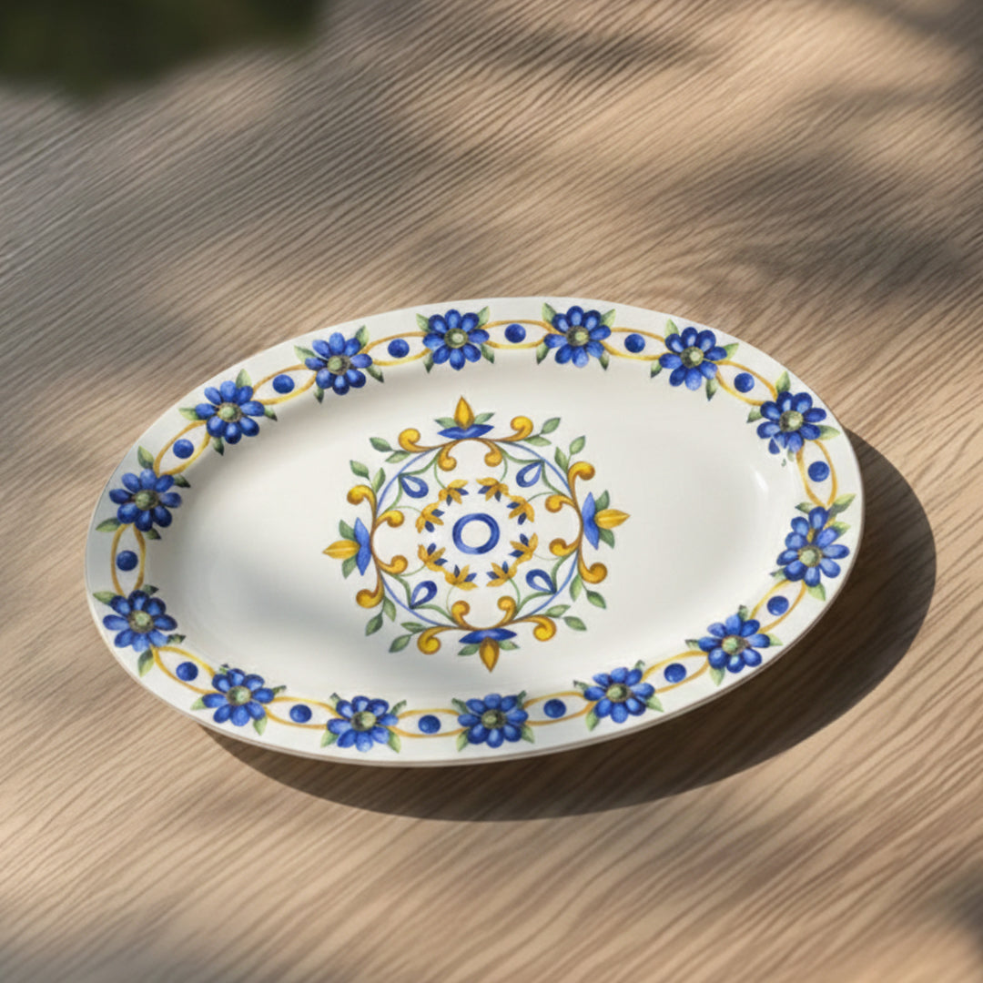 D24130A 12" Oval Plate