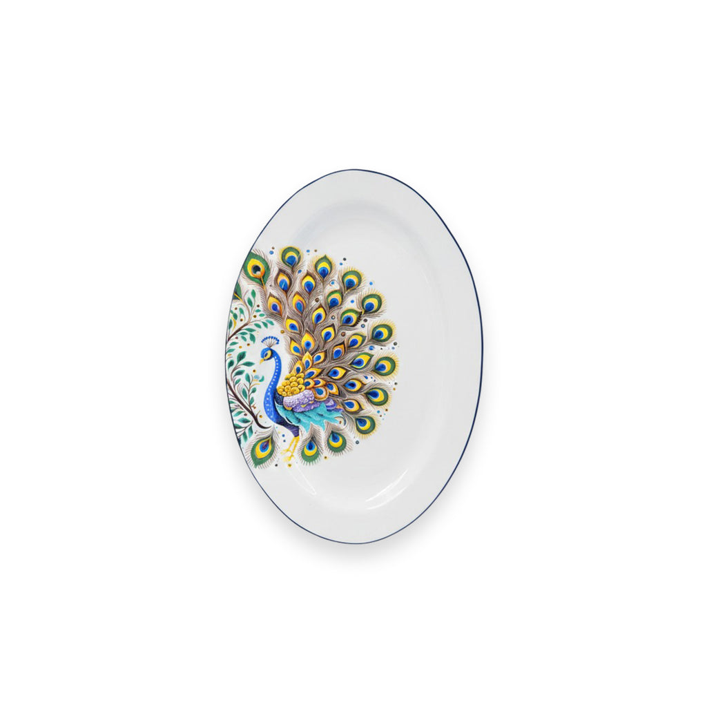 D25112 12" Oval Plate