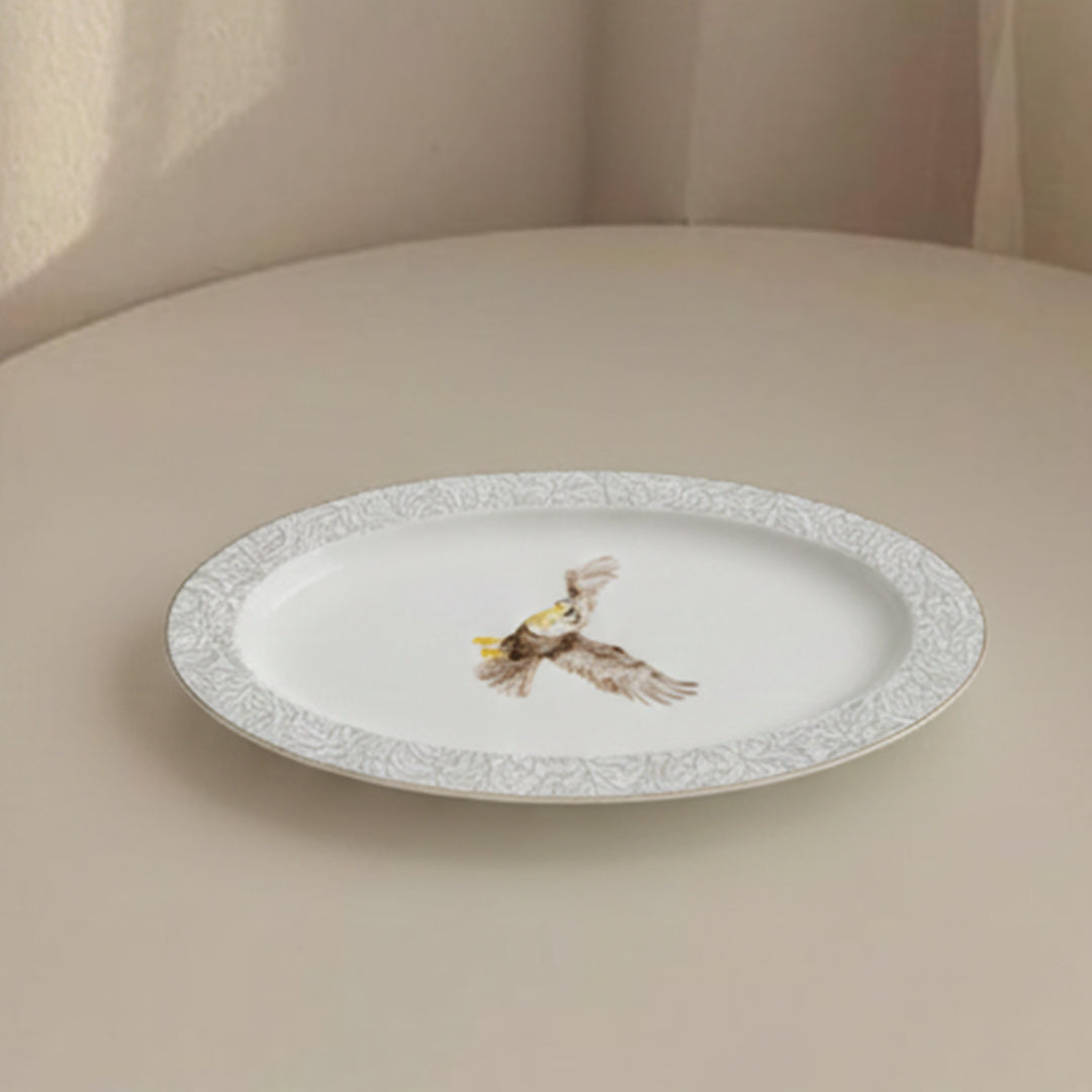 D25059 Oval Plate 14