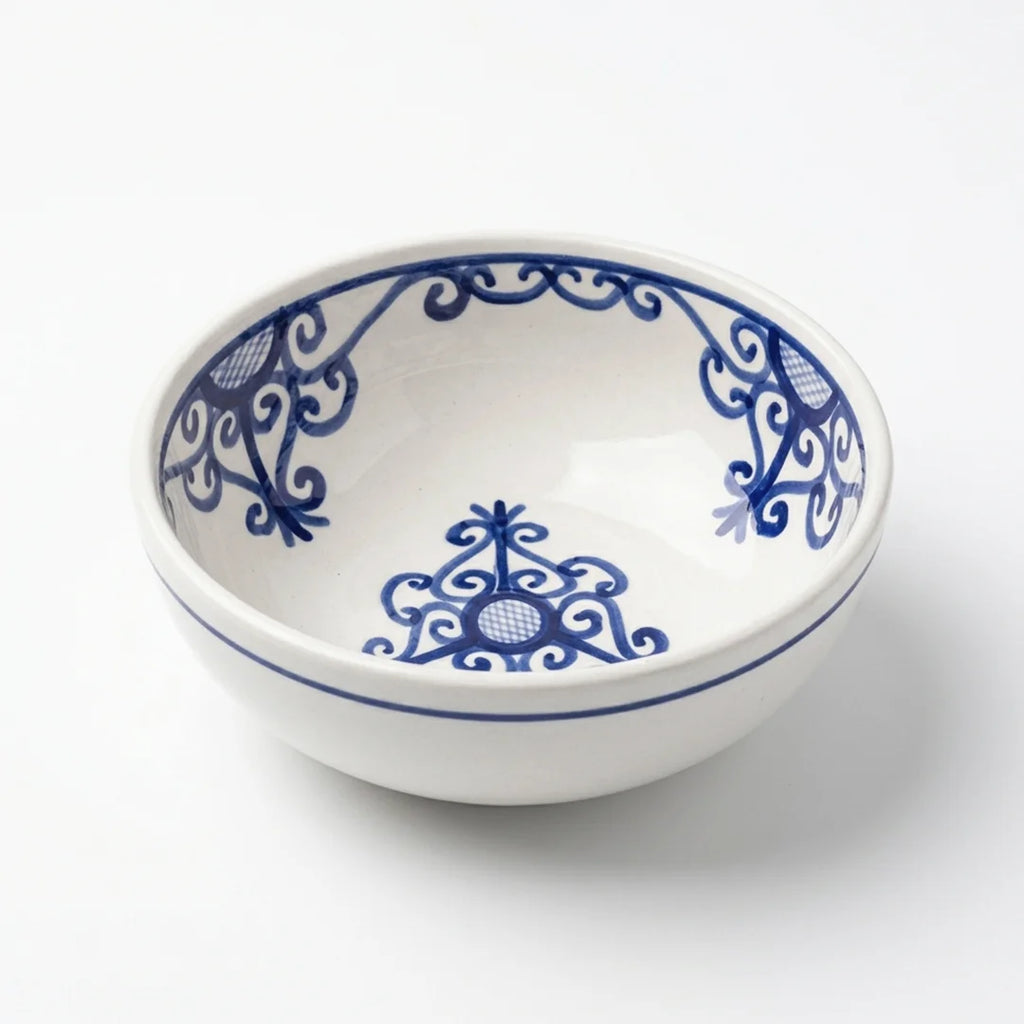 P-B 16 Safira Hand-Painted Ceramic Serving Bowl – 16 cm