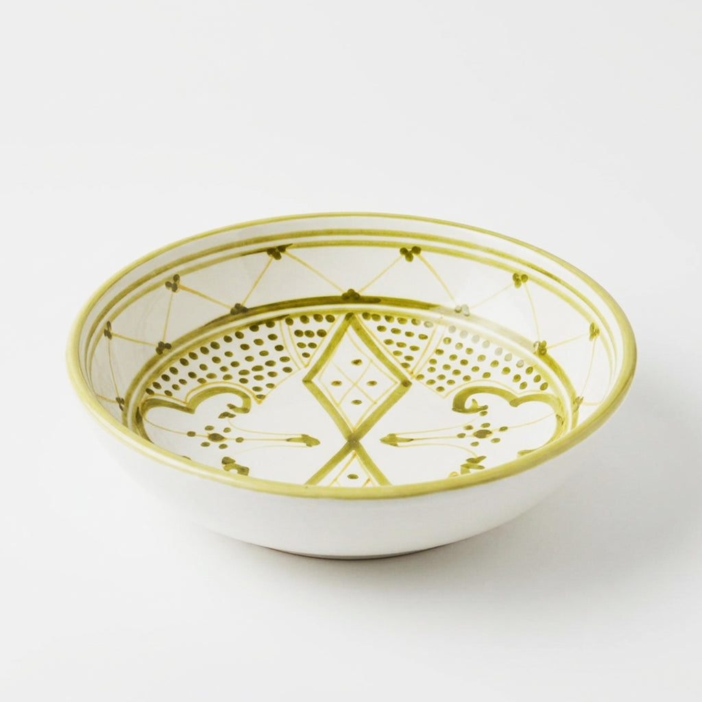 P-B 20 Medina Hand-Painted Ceramic Soup Plate – 20 cm