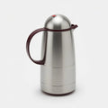 210 Rotpunkt German Chrome & Plum Thermal Flask 1L