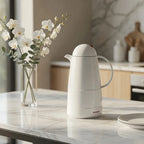 215 Rotpunkt German Shiny White Thermal Flask 1.5L