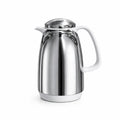 220 Rotpunkt German Chrome & White Thermal Flask 1L
