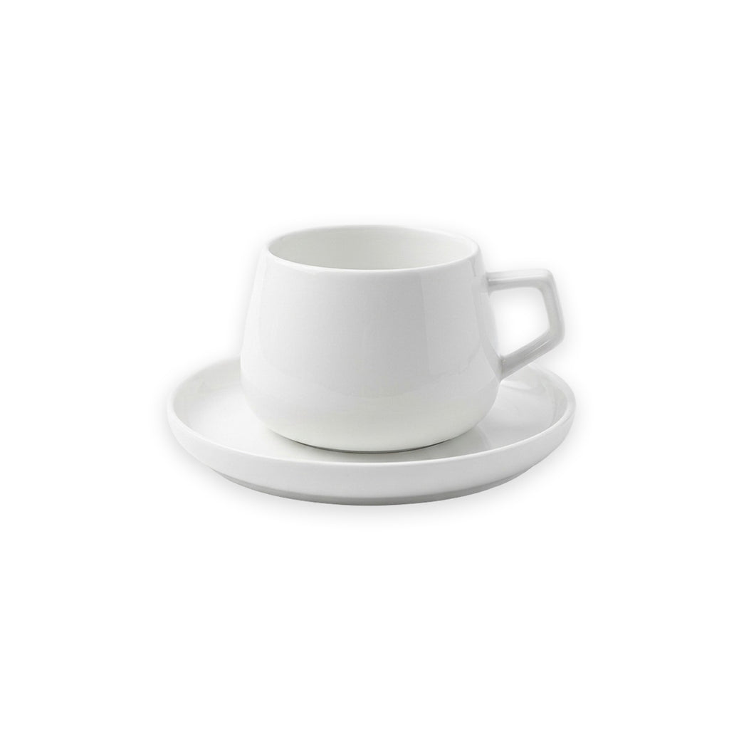 A27861 / A27862 –  Horeca 220ml Coffee Cup with 5.25" Saucer White