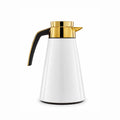 2259126 EMSA Cone Thermal Flask 1.5L White & Gold Finish