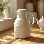 2259756 EMSA White Vacuum Jug Thermal Flask 1L