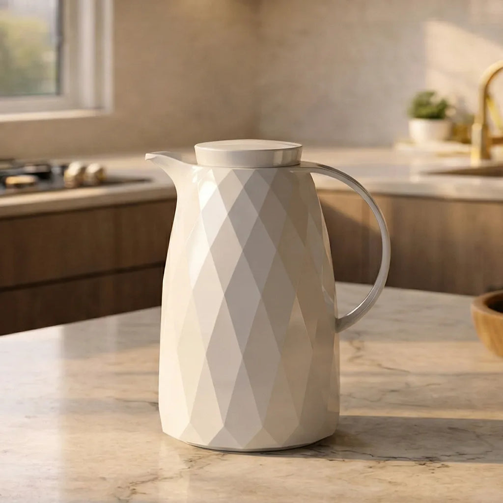 2259842 EMSA White Vacuum Jug Thermal Flask 1.5L