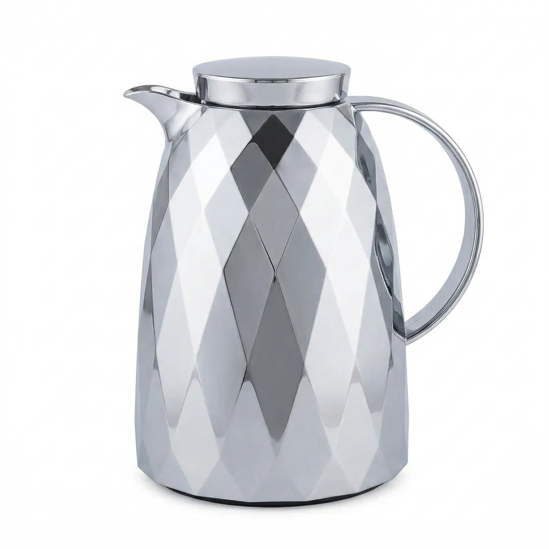 2259863 EMSA Silver Vacuum Jug Thermal Flask 1.5L