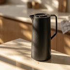 2260094 EMSA Motiva Quick Press Vacuum Jug Black 1L