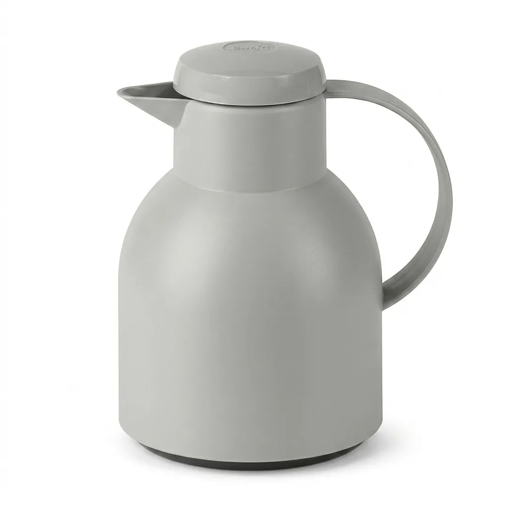 2260122 EMSA Grey Vacuum Jug Thermal Flask 1L