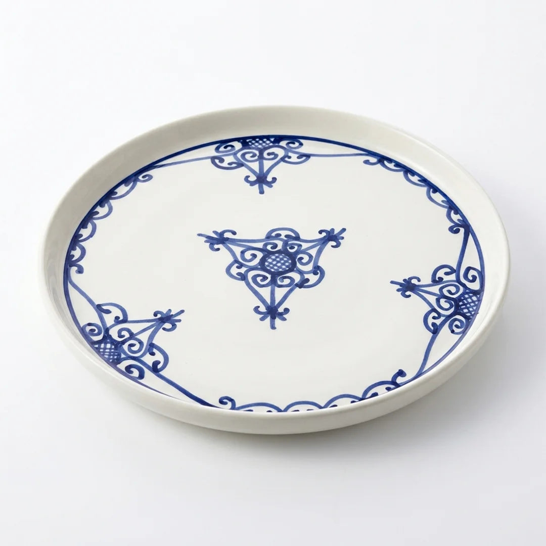 P-B 22 Safira Hand-Painted Ceramic Dinner Plate – 22 cm