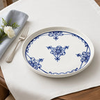 P-B 22 Safira Hand-Painted Ceramic Dinner Plate – 22 cm