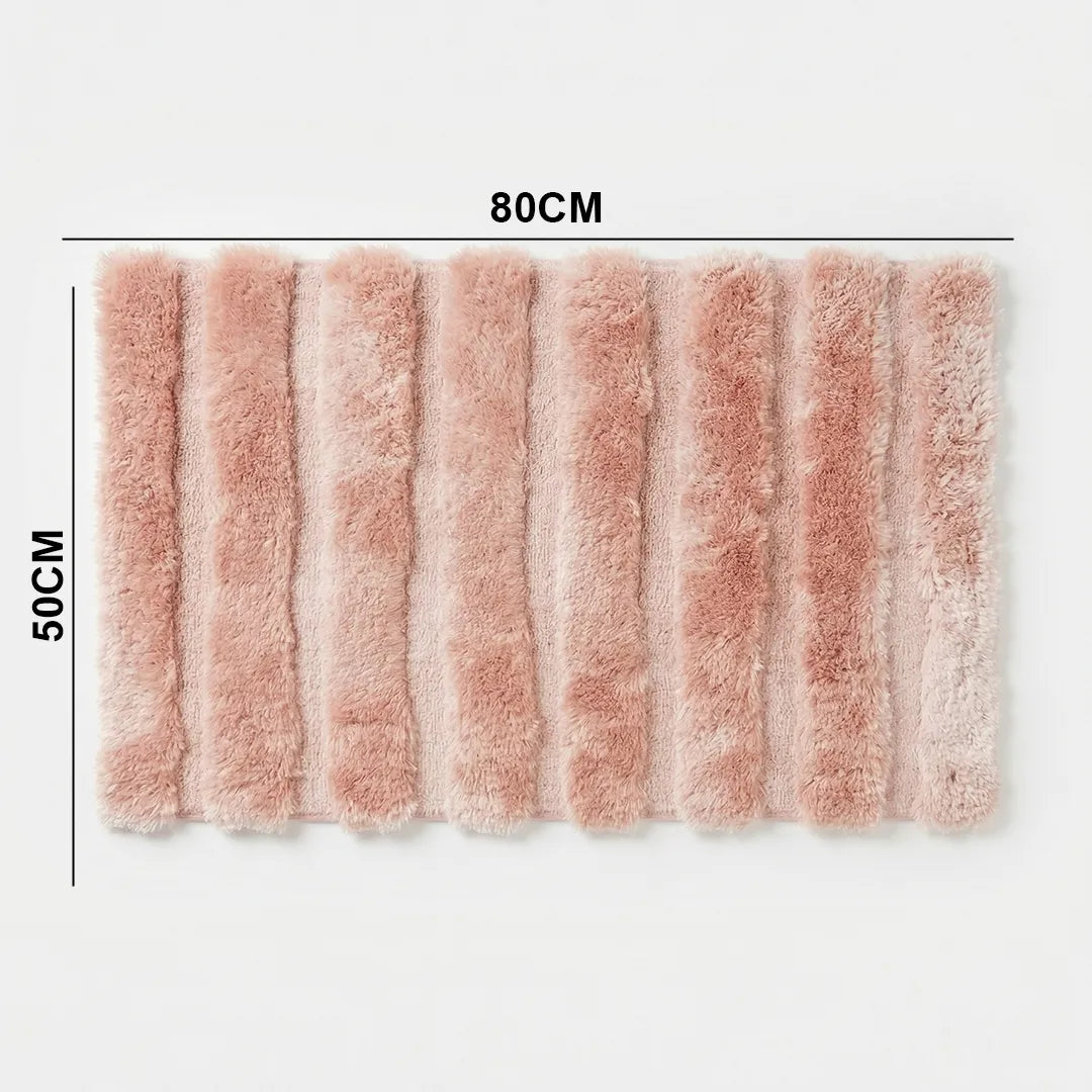 79284-2 Luhpar Decorative Door Mat Blush Pink 50×80 cm