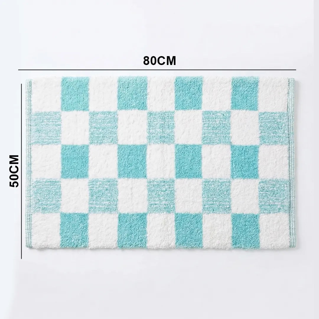 SH69523 Luhpar Mellington Rug Blue & White 50×80 cm