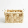 26330-35  Natural Rattan Storage Basket with Handles – Small, Medium & Large