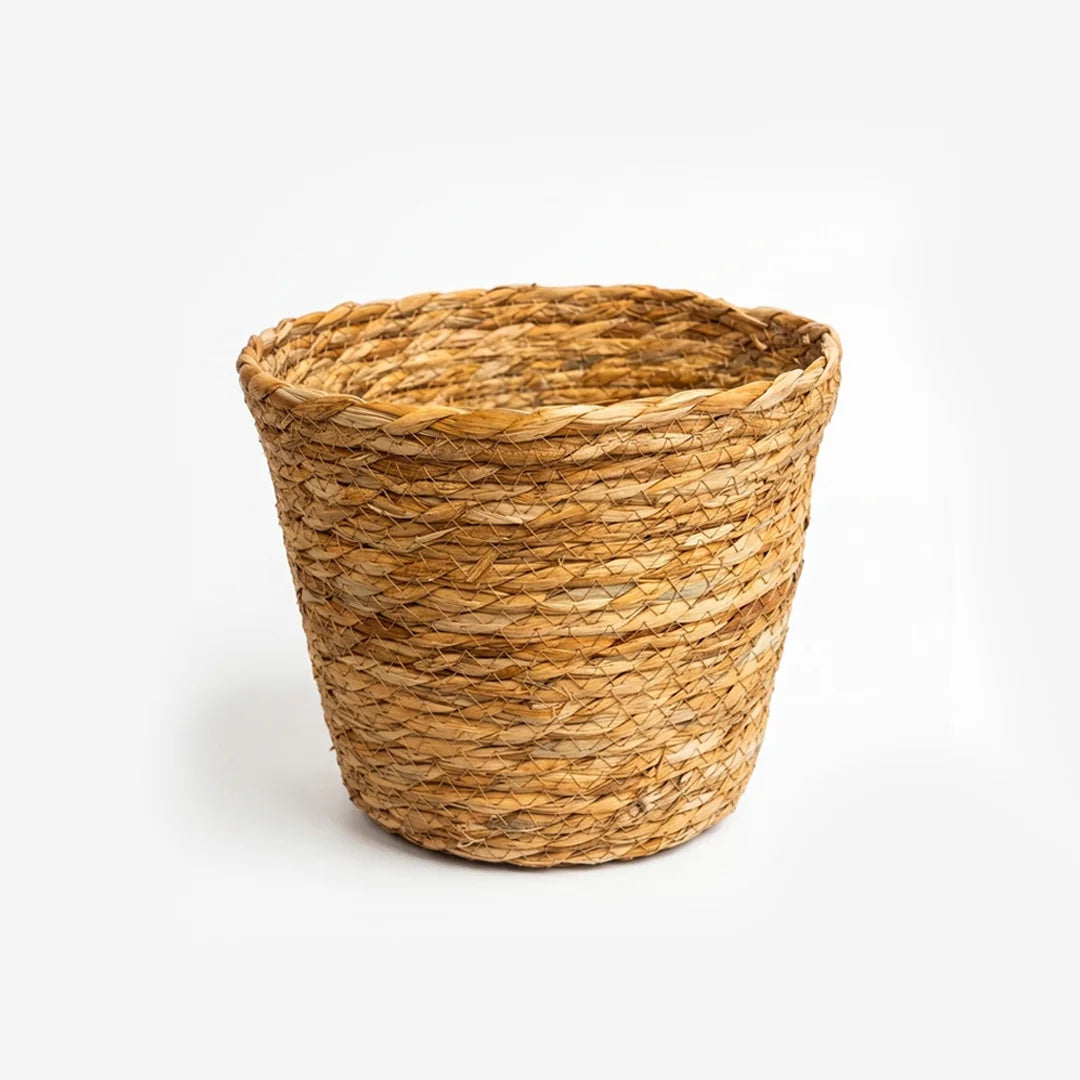 26330-4 Handwoven Round Storage Basket – Small, Medium & Large