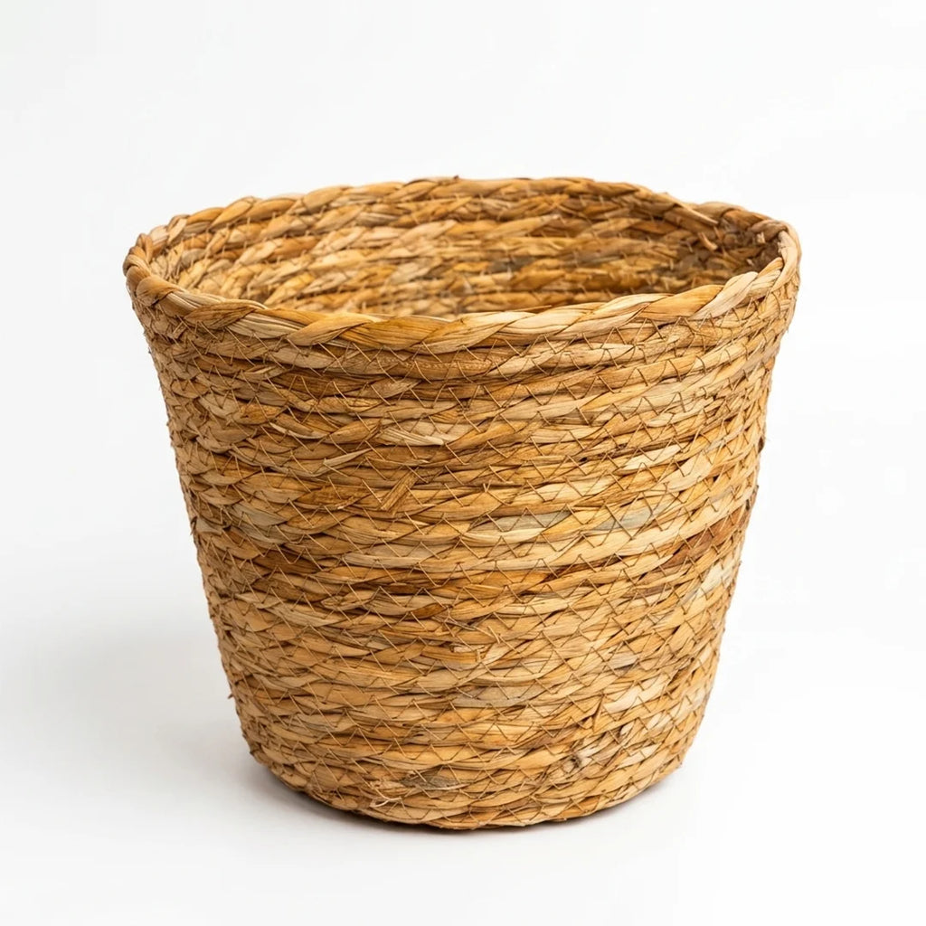 26330-4 Handwoven Round Storage Basket – Small, Medium & Large