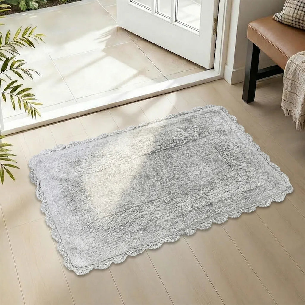 PHBM0035 Luhpar Soft Reversible Door Mat Grey 50 × 80 cm