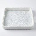 0779-14 Luhpar Glass Tray Textured Frame 35×25 cm