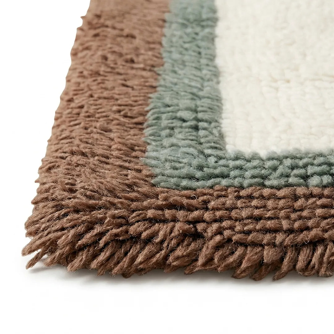 SSR2404 NZ Washable Wool Rug Beige 180 × 230 cm