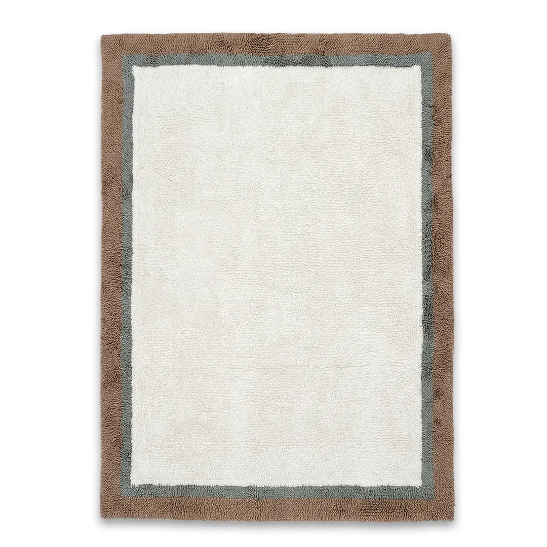 SSR2404 NZ Washable Wool Rug Beige 180 × 230 cm