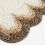 SSR2413 NZ Washable Wool Rug Dark Beige 180 × 230 cm