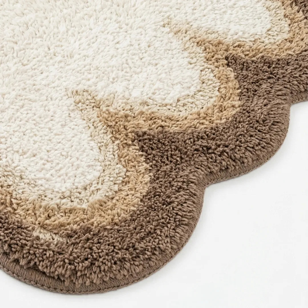 SSR2413 NZ Washable Wool Rug Dark Beige 180 × 230 cm