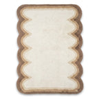SSR2413 NZ Washable Wool Rug Dark Beige 200 × 300 cm