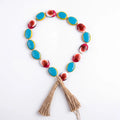 RI25-NG04 Luhpar Decorative Color Bead Garland with Tassels