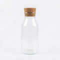 GLA26668 Luhpar Glass Bottle 750ml with Cork Stopper