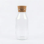 GLA26668 Luhpar Glass Bottle 750ml with Cork Stopper