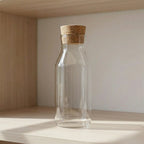 GLA26668 Luhpar Glass Bottle 750ml with Cork Stopper