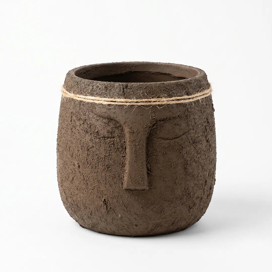 569-3 Abstract Face Flower Vase 24CM
