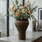 569-6 Rustic Earth Flower Vase 28CM