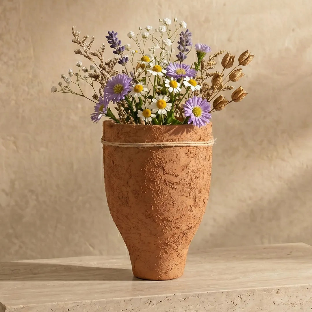569-7 Artisan Earth Flower Vase 26CM