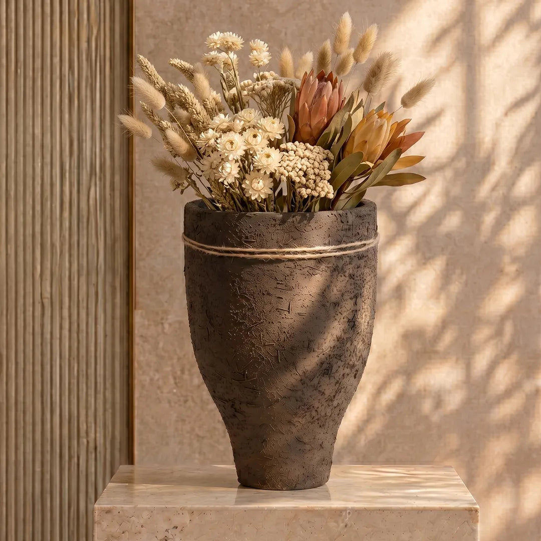 569-7 Artisan Earth Flower Vase 26CM