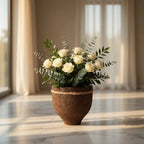 569-8 Rustic Earth Flower Vase 22CM