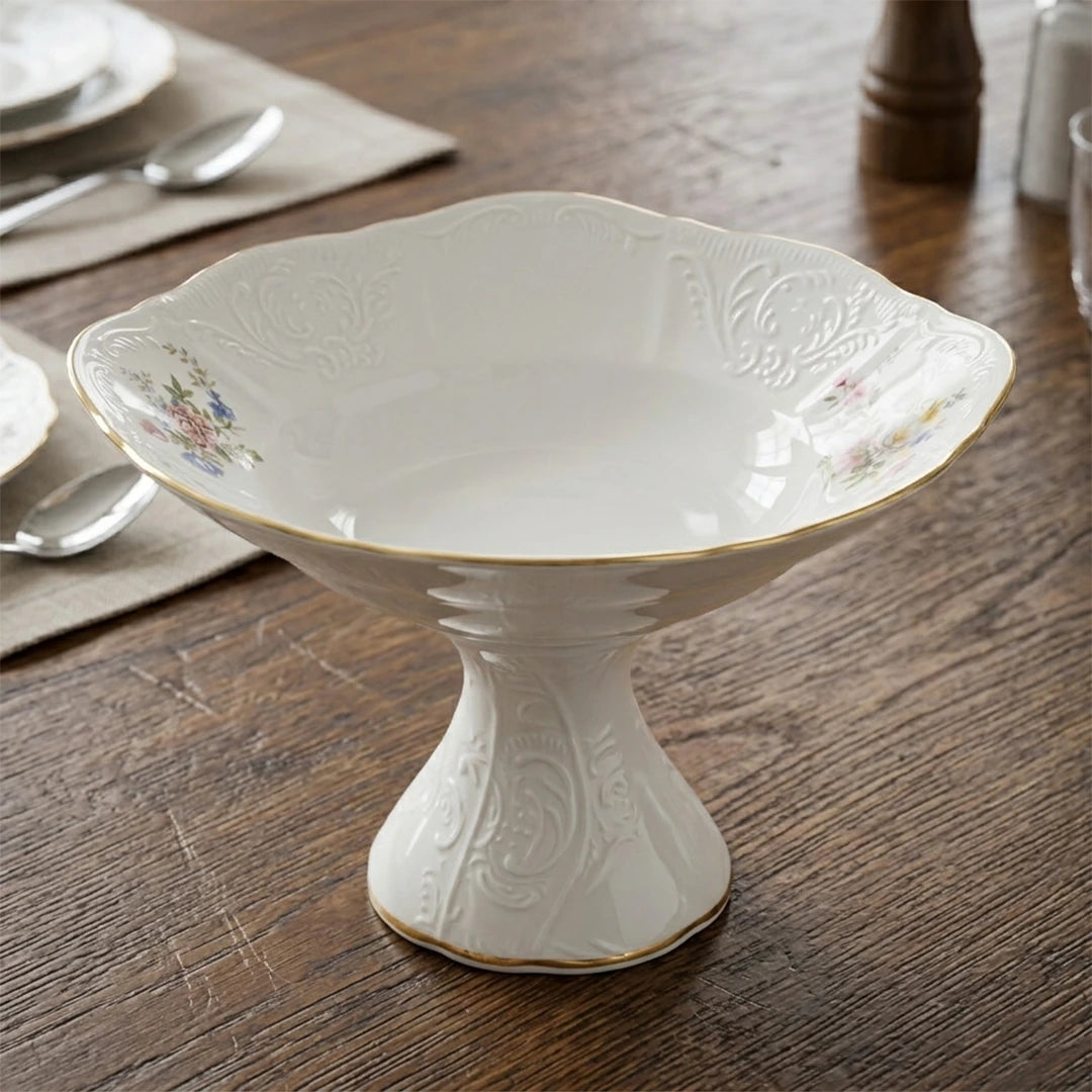 SR-012 31 cm Square Bowl with Foot