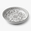 P-B 32 Selene Botanical Motif Deep Serving Plate – 32 cm