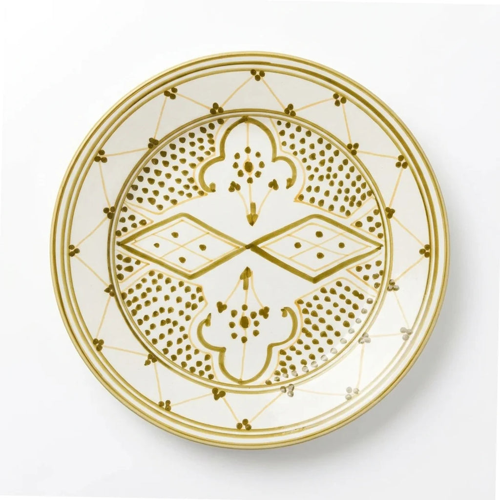 P-B 28 Medina Hand-Painted Ceramic Dinner Plate – 28 cm