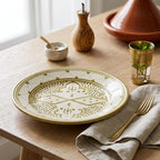 P-B 28 Medina Hand-Painted Ceramic Dinner Plate – 28 cm