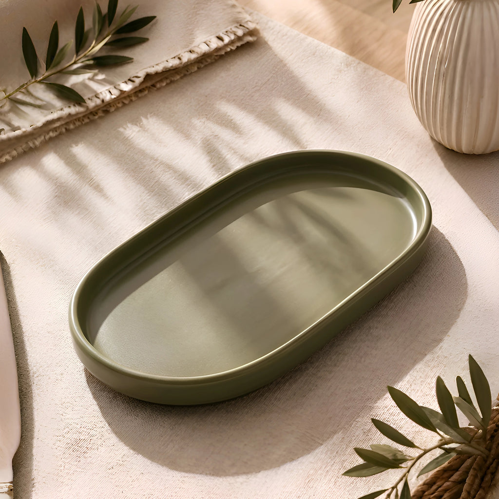 LP-006 36.4 × 19.4 cm Oval Plate